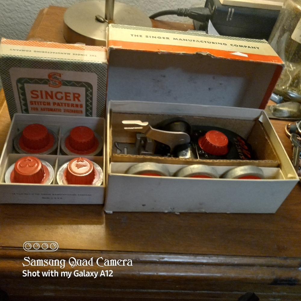 Vintage Singer sewing machine parts